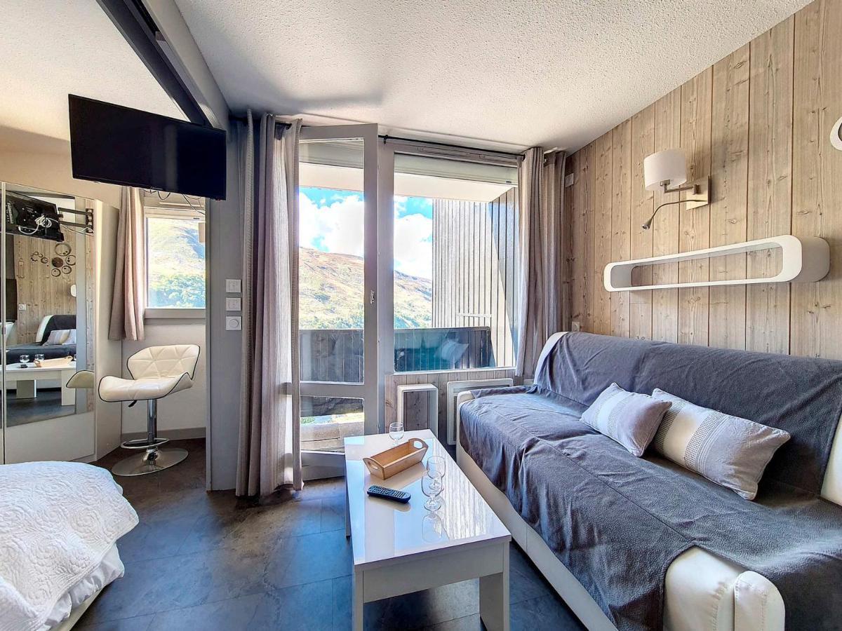 Appartement Renove Au Pied Des Pistes Avec Balcon - 4 Pers., 27M², Coin Chambre, Cabine, 3 Flocons Or - Fr-1-344-896 생마르탱 드 벨빌 외부 사진